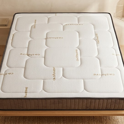 Matelas Cashmère – Mousse à Mémoire de Forme avec Housse Cashmère – 140/160x200 cm - Détail housse