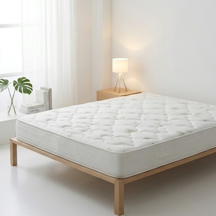 Matelas Daisy Aloe Vera – Mousse avec Housse Aloe Vera – 140/160x200 cm - Vue d'ensemble