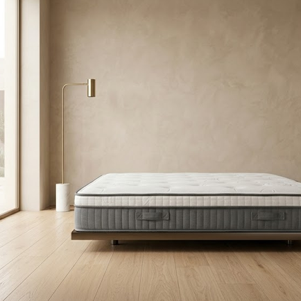 Matelas Rome – Mousse Haute Densité – 140/160x200 cm - Vue d'ensemble