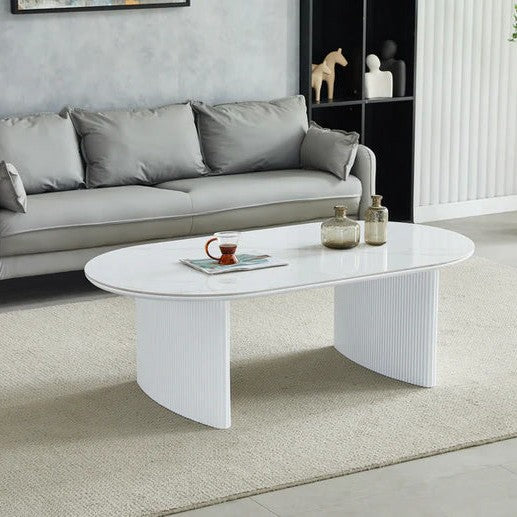 Table Basse Josephine – Effet Travertin