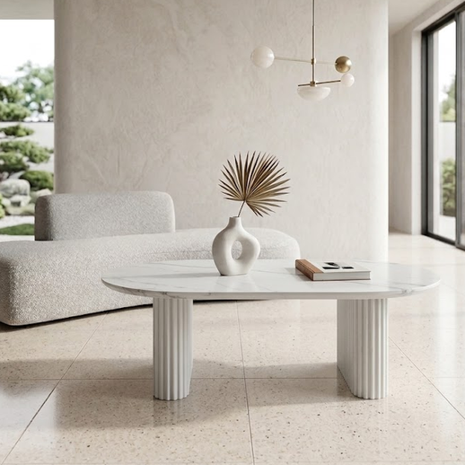 Table Basse Oslo – Effet Noyer