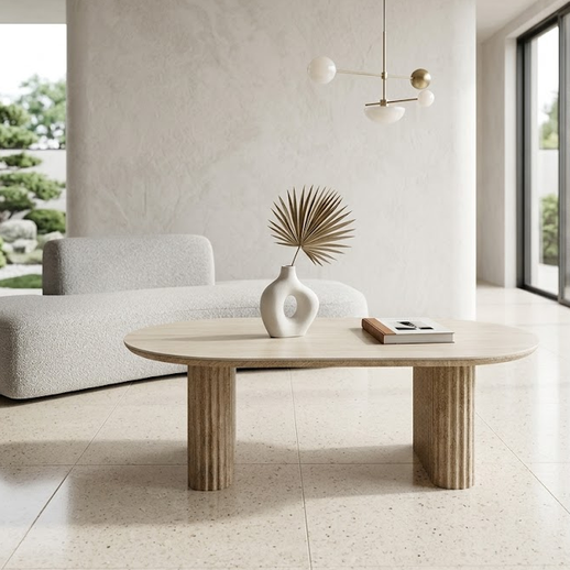 Table Basse Oslo – Effet Noyer