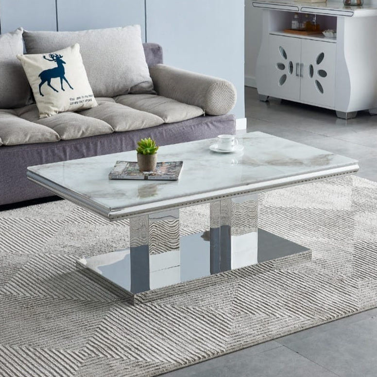 Table Basse Versus – Effet Marbre