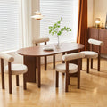 Table Repas Ambre – Effet Noyer