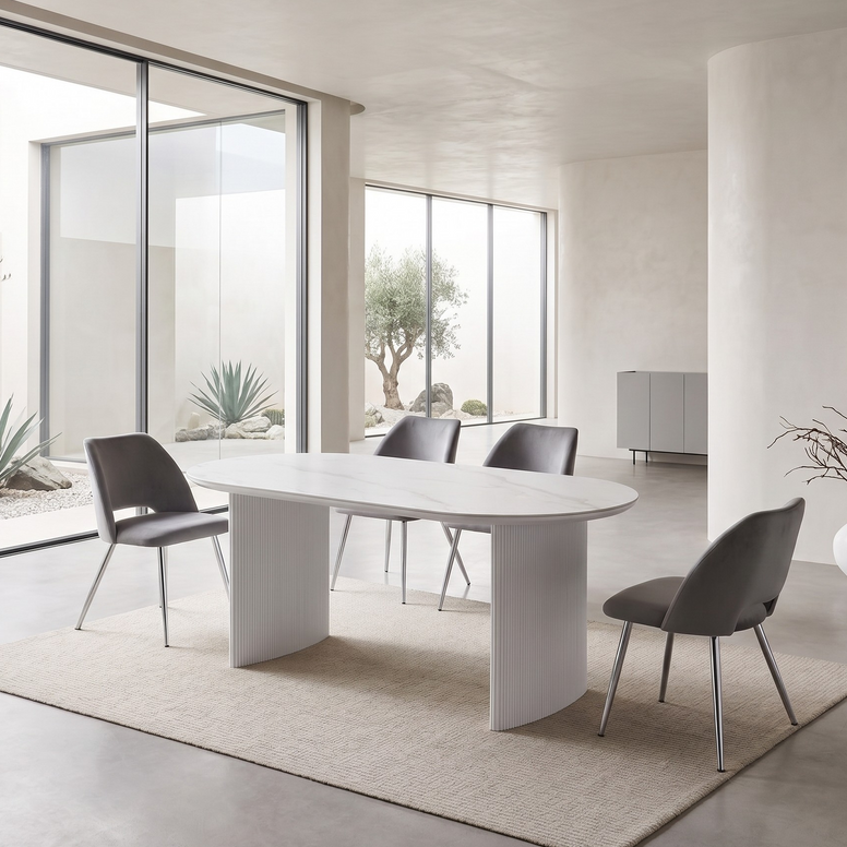 Table Repas Josephine – Effet Marbre