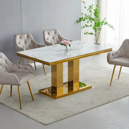 Table Repas Versus – Effet Marbre