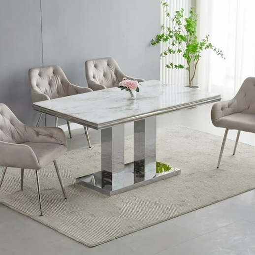 Table Repas Versus – Effet Marbre